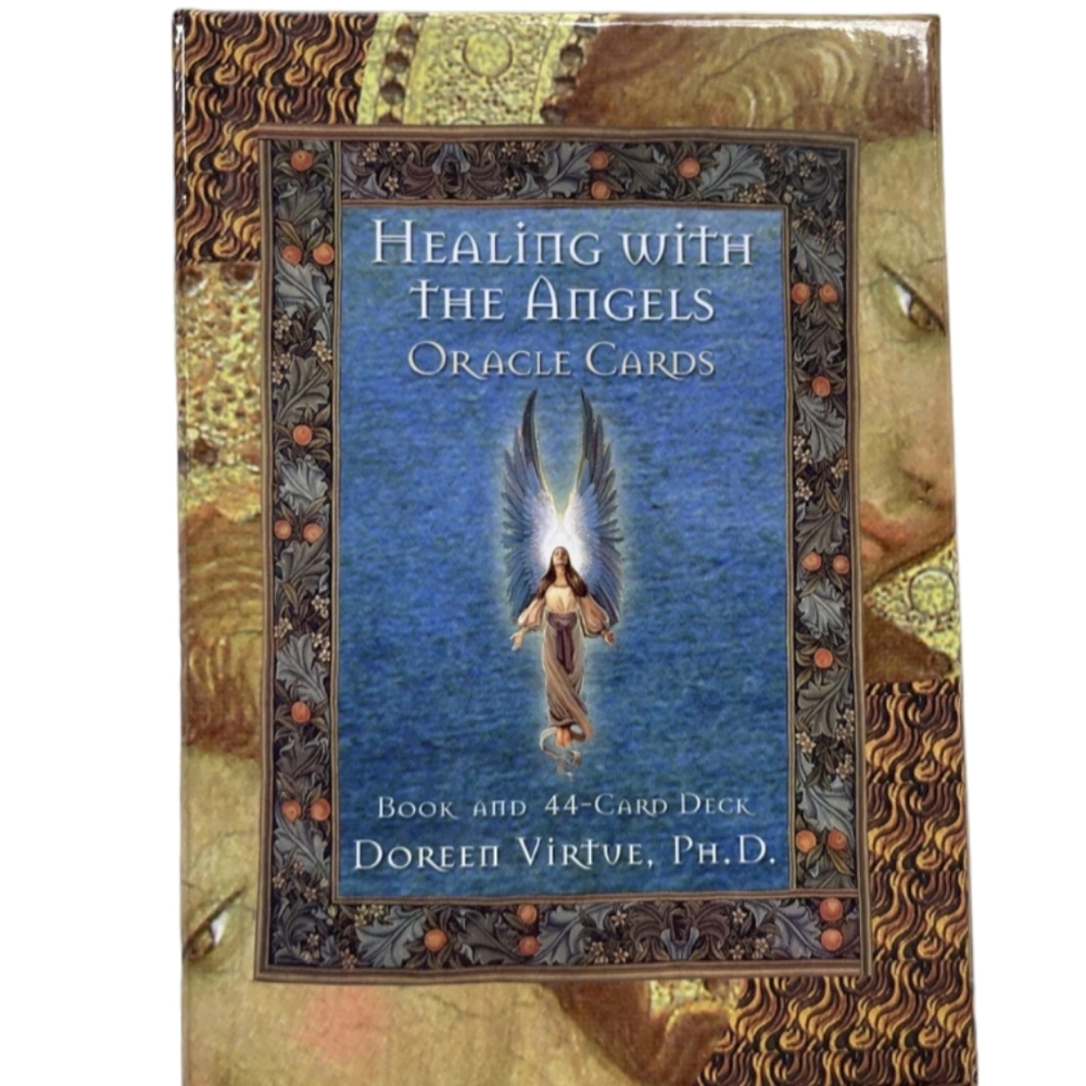 Healing with the Angels Oracle Cards by Doreen Virtue Rare Out of Print L11